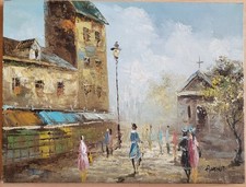 BEAU TABLEAU ANCIEN HUILE SUR