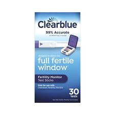 Clearblue Fertility Identify Home Monitor Family Planning Hormone Test 30 Sticks