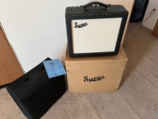 Supro 1612RT Amulet 1x10 15 Watt Tube Guitar Amplifier With Custom Tuki Cover