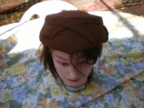 Chapeau femme ancien fait a - chapeau,