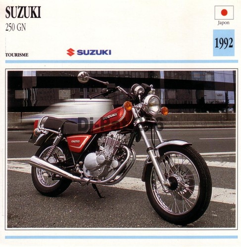 Fiche moto suzuki gn - :,