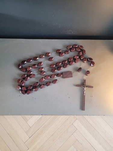 Grand chapelet bois 170cm - en,