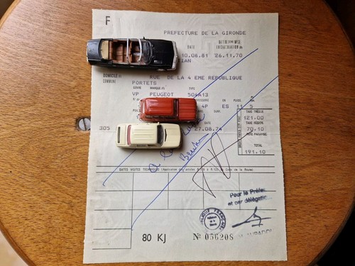 Document administratif peugeot - document,
