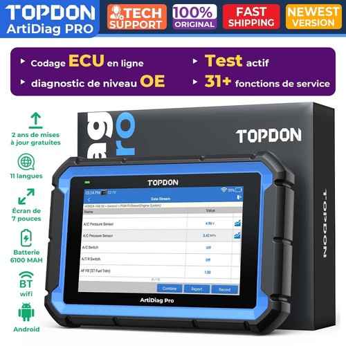 Topdon scanner obd2 artidiag - topdon,