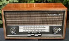 Vintage Telefunken Jubilate 205 Transistor Radio MCM Powers On As Is For Repair