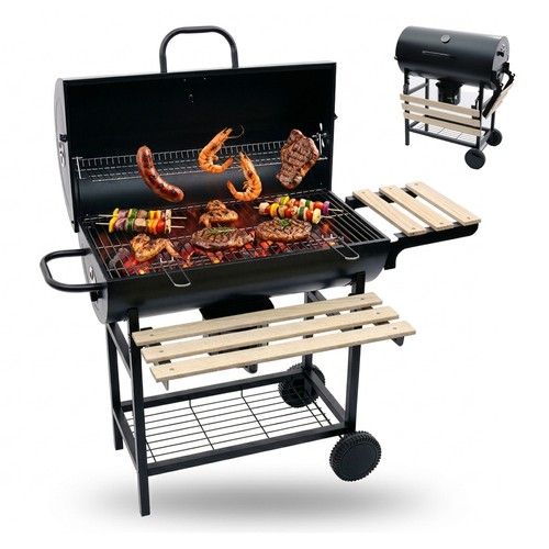 Barbecue charbon chariot