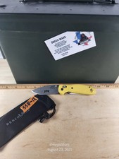 Benchmade 558 Doug Ritter Mini Griptilian #12OR Light usage, warrantied. Rare