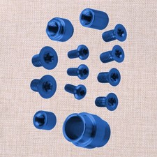 Blue Titanium Screw Set Pivot