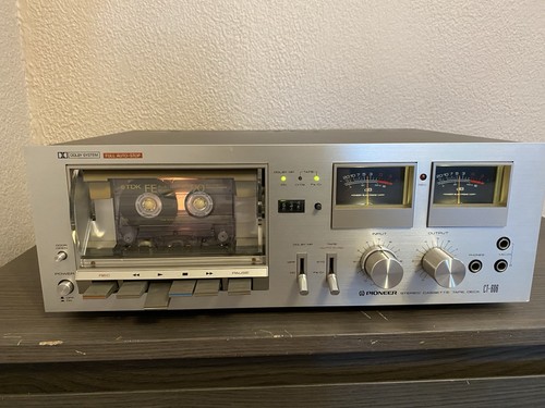 Pioneer 606 stereo cassette - ct-606,