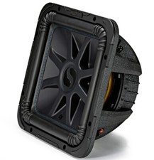 Kicker L7S12 Car Audio Solo-Baric 12 Subwoofer Square L7 Dual 4 Ohm Sub 44L7S124