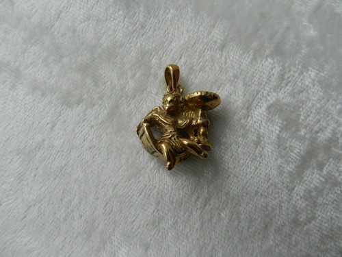 Ancien pendentif argent - ancien,