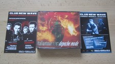 DEPECHE MODE Coffret 2xCD Live '87 Music For the Masses Tour + promo flyers RARE
