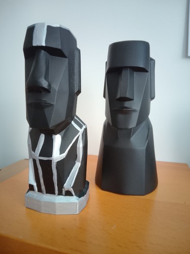 Frères moai version - moai,