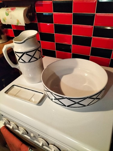 Service toilette broc - service, de