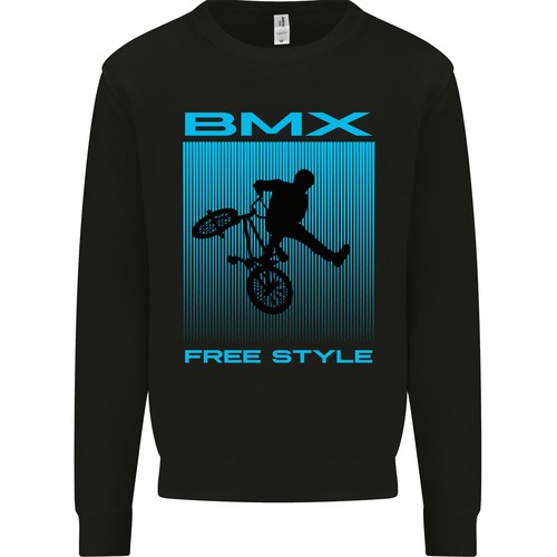 Sweat capuche bmx freestyle - À,