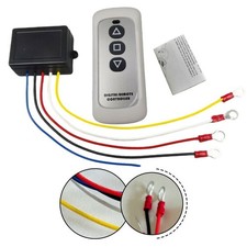 Treuil Voiture Électrique Télécommande Sans Fil Fonctionnant à 12 Volts avec