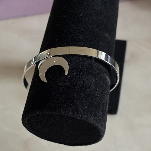 Bracelet jonc rigide - , argenté