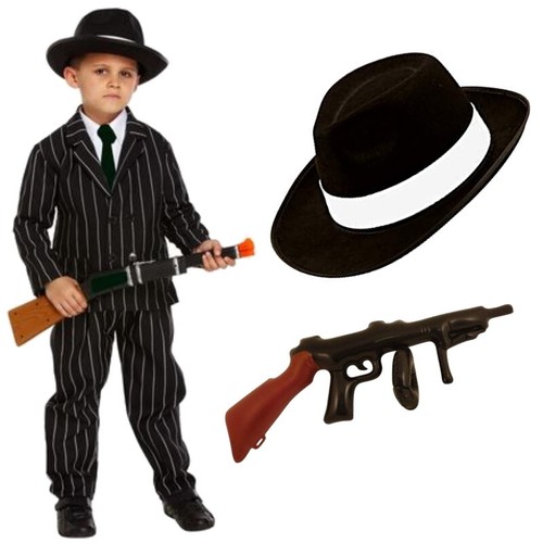 Costume fête gangster - costume, de