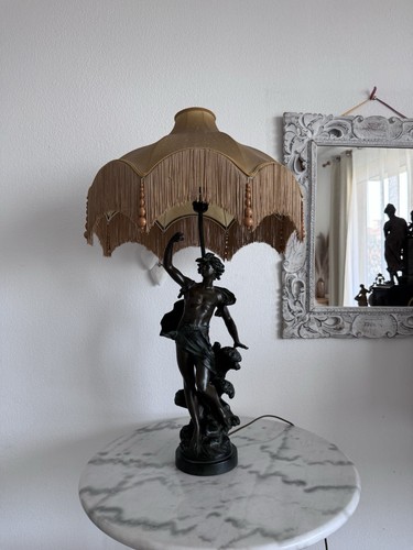 Grande lampe art nouveau - lampe,