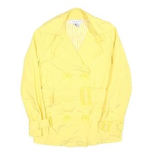 ZARA Manteau Femme Jaune XS