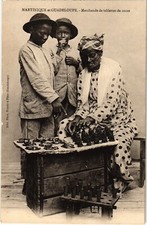 PC MARCHAND DE TABLETTES DE COCOS ETHNIC TYPES MARTINIQUE (a36177)