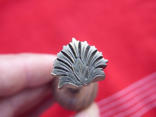 Fleuron fer dorer outil - fleuron,