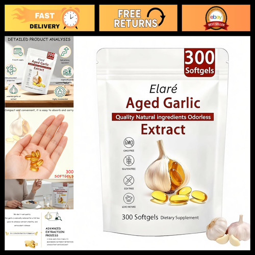 Odorless aged garlic - aged,