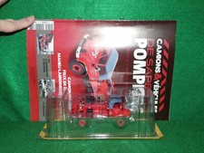 Camion Citerne Feux de Forêts Unimog 404 pompiers - 1/43 - Hachette