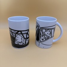 HERGE TINTIN 2 mug tasse
