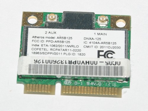 Carte wifi atheros ar5b125 - carte,