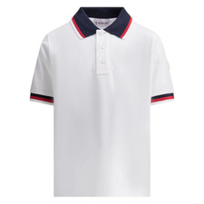 "Moncler Enfant" polo blanc