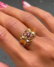 Bague en Or Jaune 18 K  /