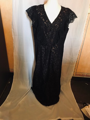 Tres chic robe - longue, en