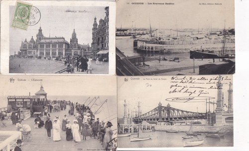 Lot cartes postales - lot, 4