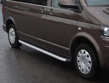 Barres De Protection Latérales En Alu Pour Volkswagen Caravelle LWB (2016+)