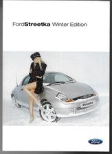 Ford StreetKa Winter Edition Limited Edition 2004 UK Market Sales Brochure