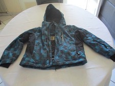 BLOUSON  DE SKI BLEU ET NOIR, GARCON TAILLE 5/6 ANS ICEPEAK .