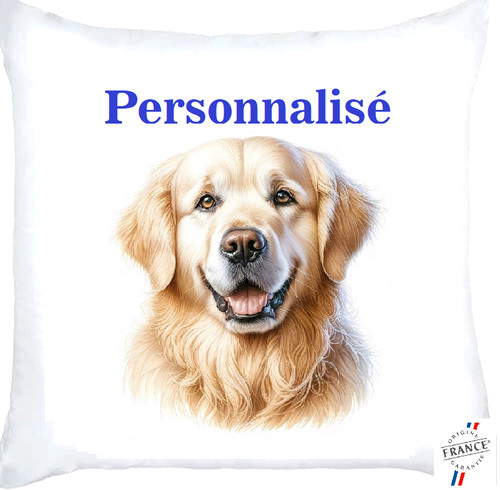 Housse coussin golden - housse,