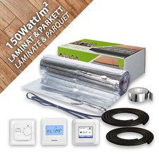 Chauffage au Sol Électrique par le Aluminium Tapis Parquet Stratifié 150W