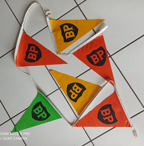 Anciens fanions huile bp - 💚6,
