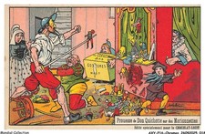 AXYP16-1162-CHROMOS - Chocolat louit - Prouesse de don quichotte sur des mario