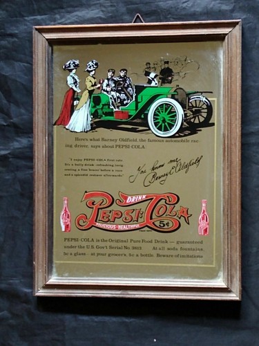 Pepsi cola miroir - cola, publicitaire