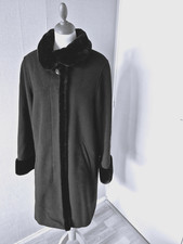 manteau " un jour ailleurs " taille etiquette 38 tbe