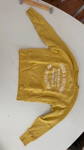 Sweat zadig voltaire jaune - voltaire,