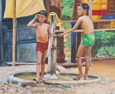 Tableau Peinture Enfant