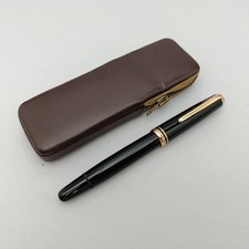 ✒Montblanc 264 Piston Fountain Pen 14k EF Flex Nib Vintage 50s in Etui UNINKED