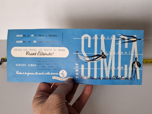 Catalogue prospectus simca - catalogue,