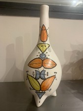 Vase bouteille Roger Capron à