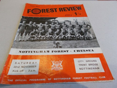 Forêt nottingham chelsea - forêt,