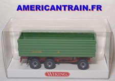 Remorque agricole à 3 essieux